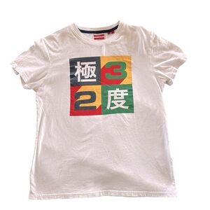 Superdry Port Starboard Short Sleeve Graphic Tee mens size large